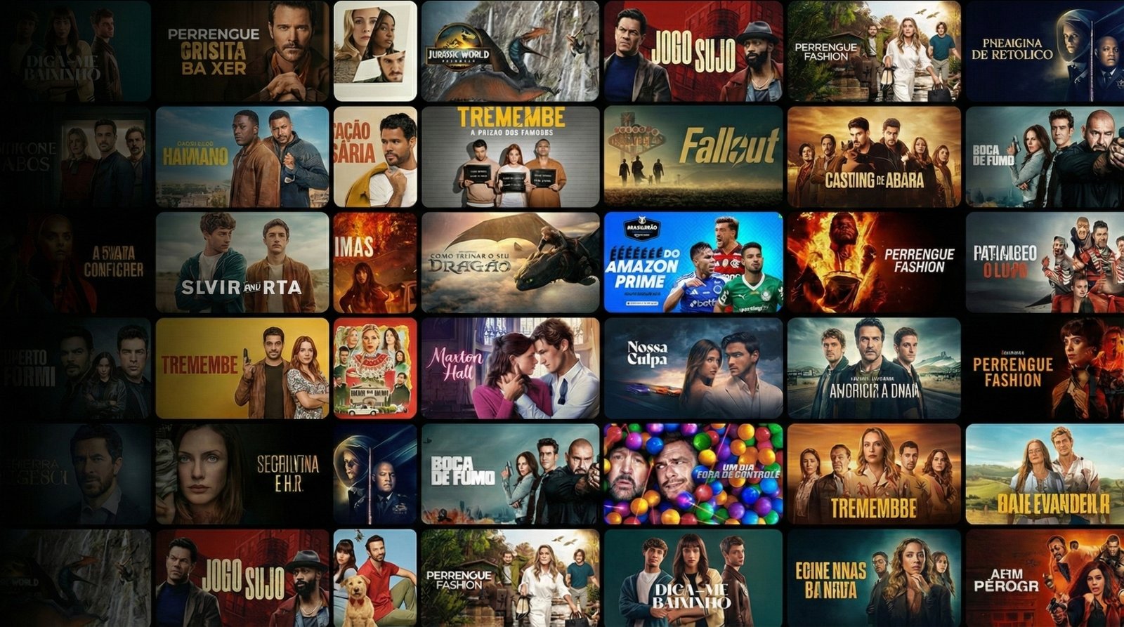 Categorias e Interface na TV